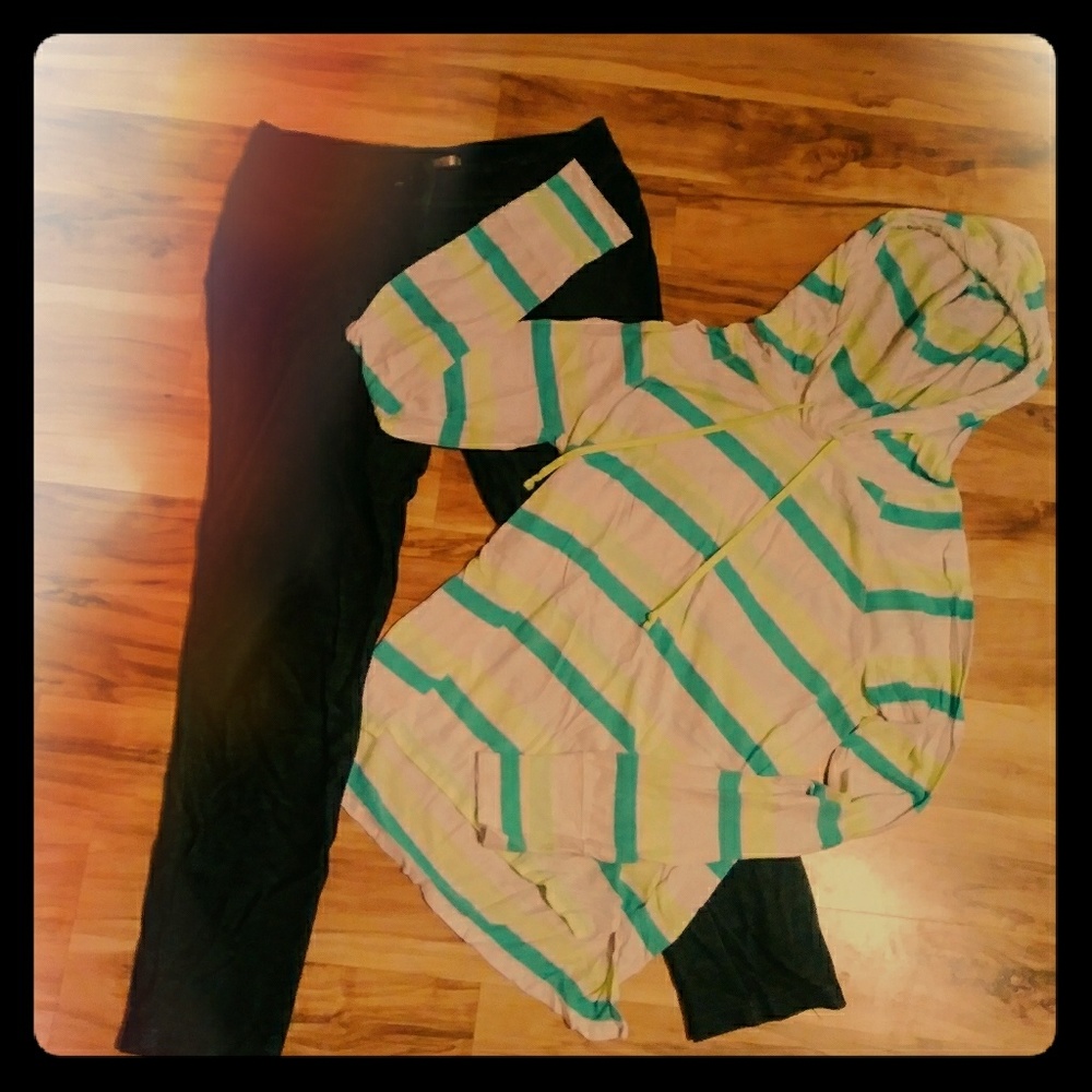 Slate Grey Cotton Jeggings